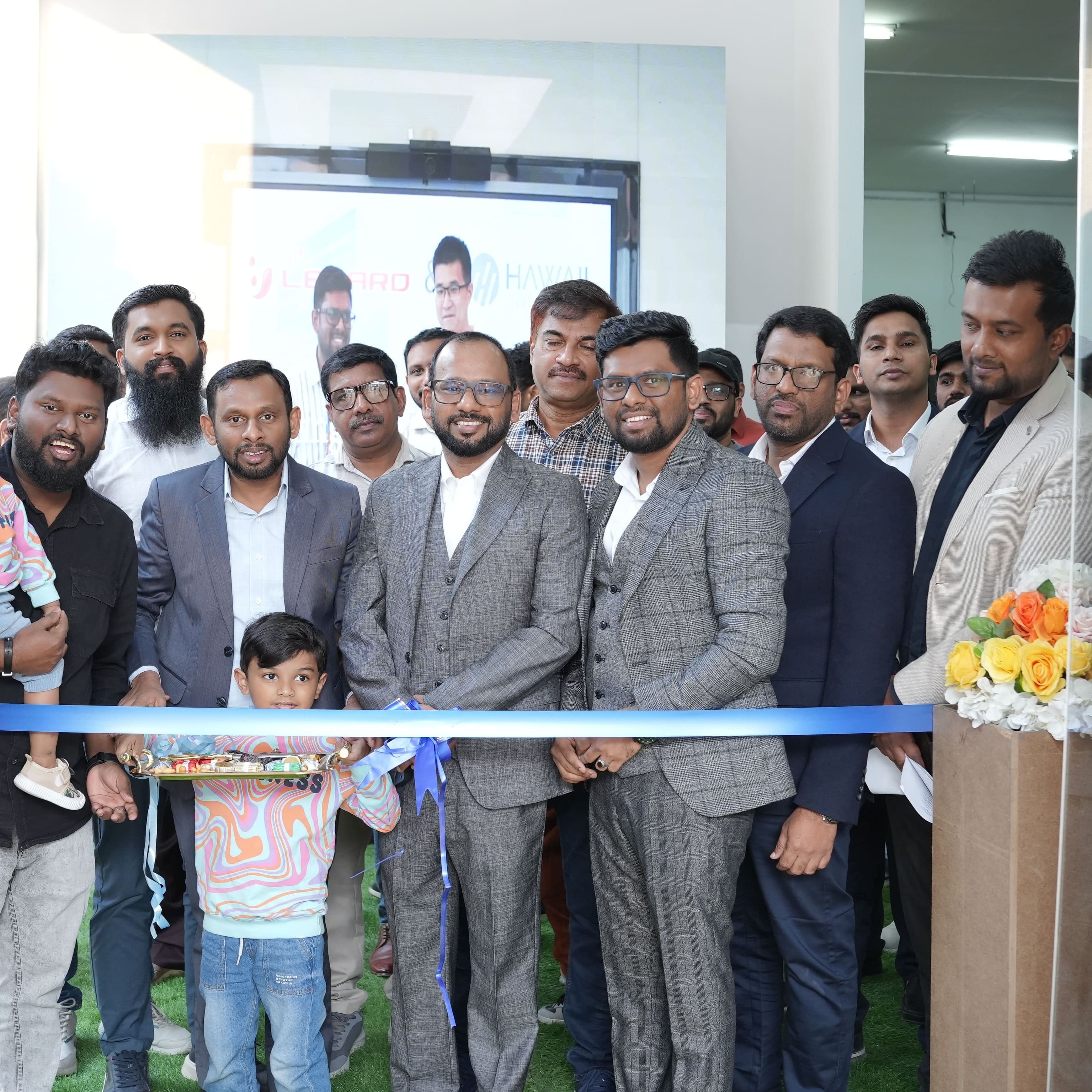 Grand opening Celebration | Hawaii LED Screen Dubai office| 2024